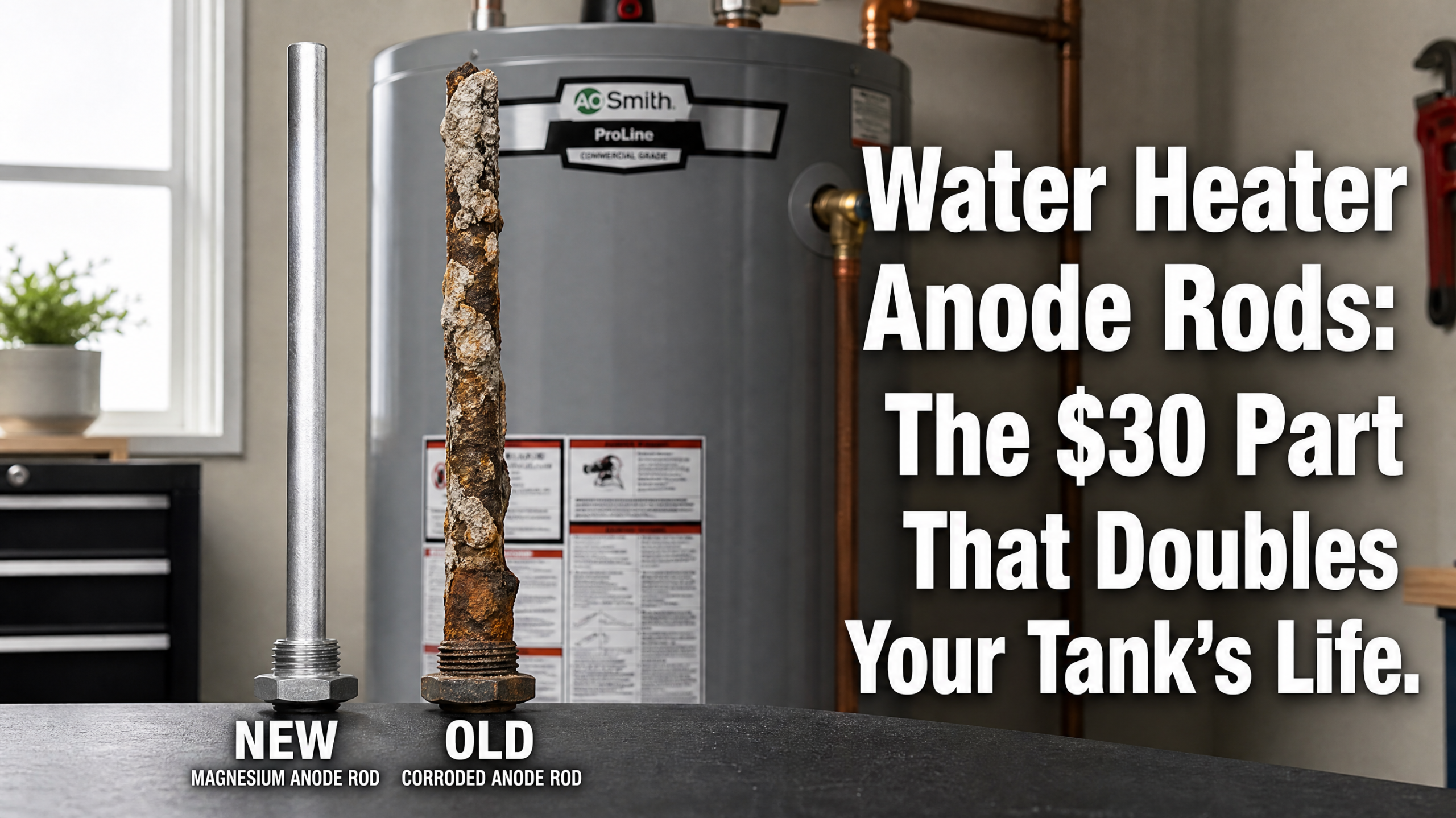 Water Heater Anode Rods: The $30 Part That Doubles Your Tank's Life