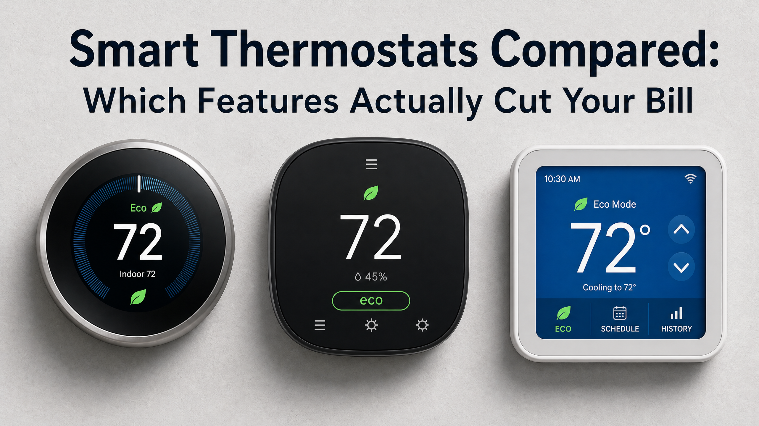 Smart Thermostats Compared: Which Features Actually Cut Your Bill