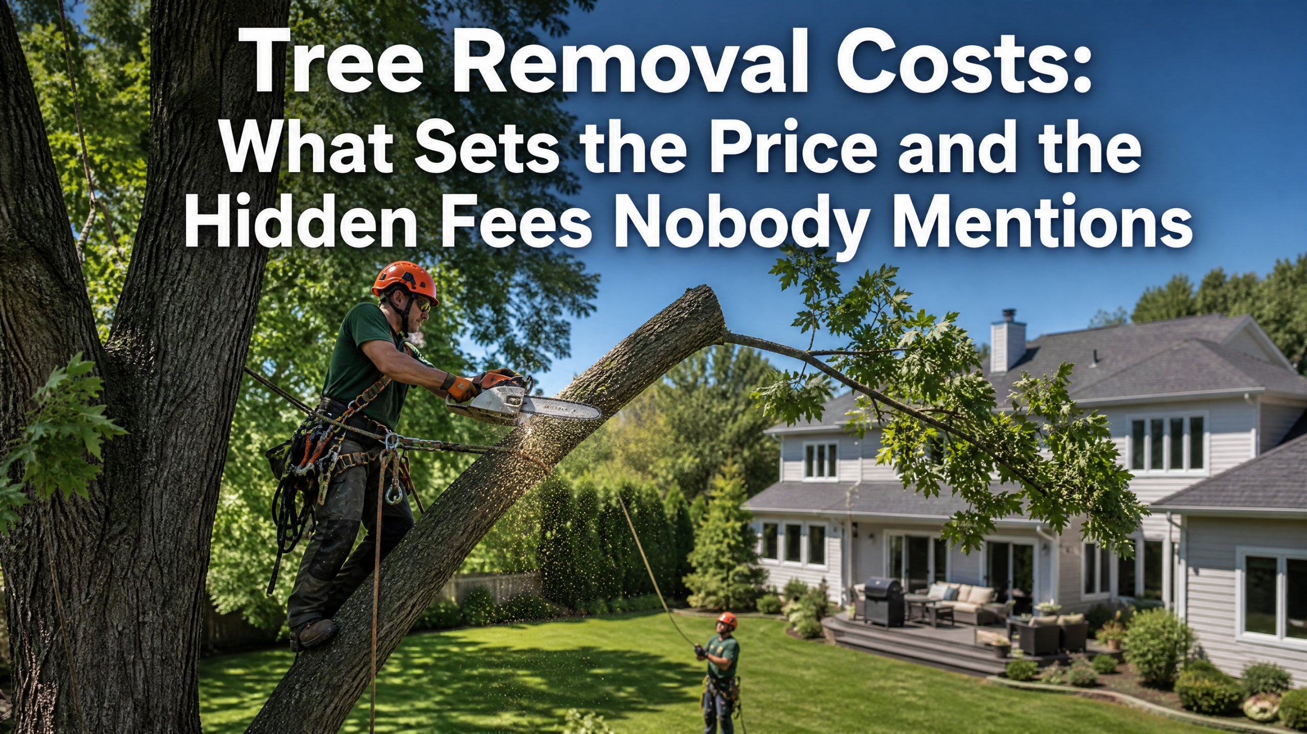 Tree Removal Costs: What Sets the Price and the Hidden Fees Nobody Mentions